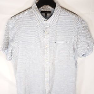 banana republic mens short sleeved shirt